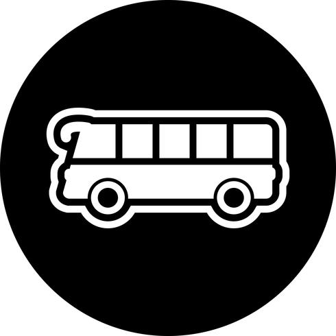 Bus pictogram ontwerp vector