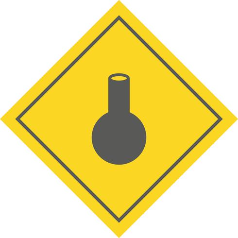 Flask pictogram ontwerp vector