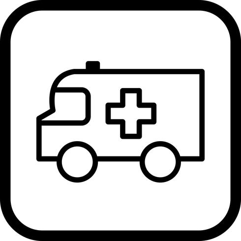 Ambulance pictogram ontwerp vector