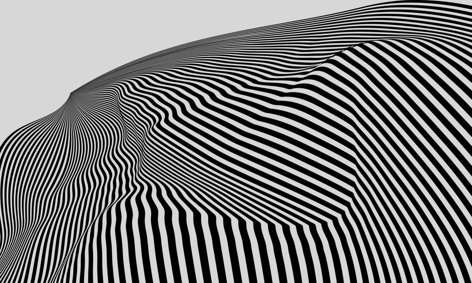 stock illustratie abstracte 3d geometrische optische illusie achtergrondpatroon optische vector