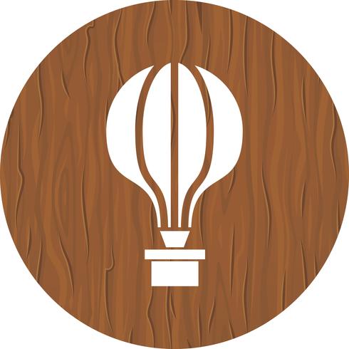 Luchtballon pictogram ontwerp vector