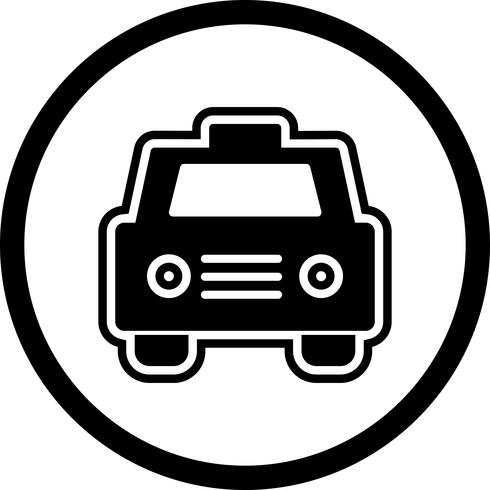 Taxi pictogram ontwerp vector