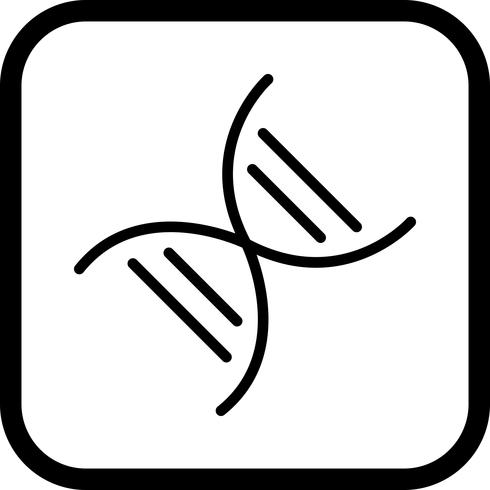 Genetica Icon Design vector