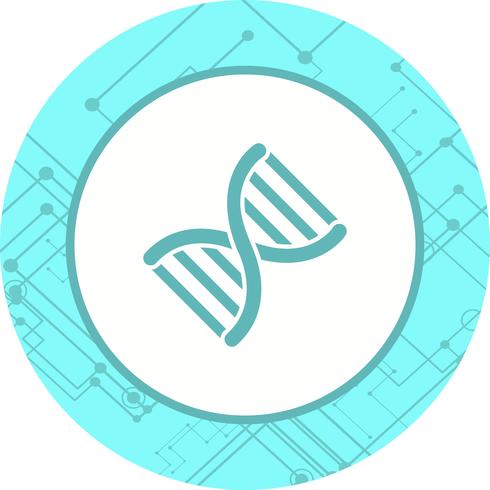 Genetica Icon Design vector