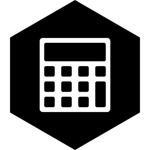 Calculator pictogram ontwerp vector