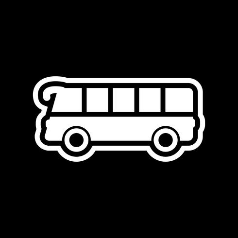 Bus pictogram ontwerp vector