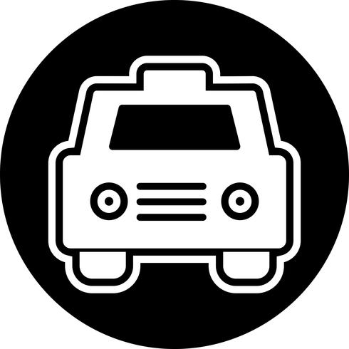 Taxi pictogram ontwerp vector