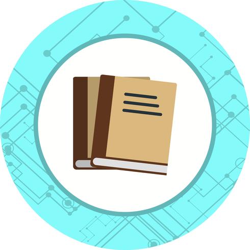 Boeken Icon Design vector