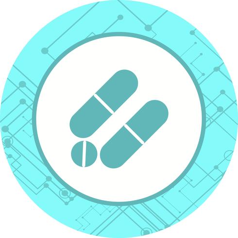 Medicijnen Icon Design vector