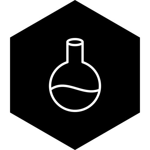 Flask pictogram ontwerp vector