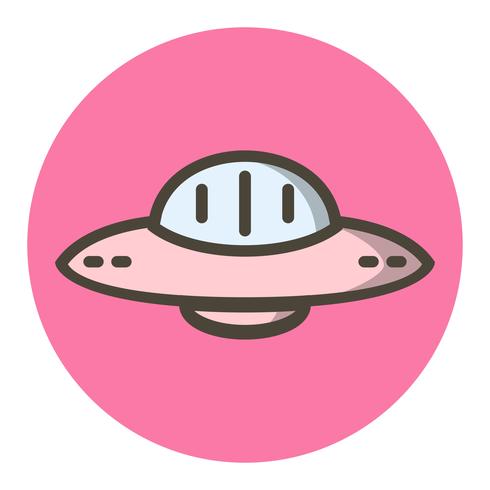 UFO pictogram ontwerp vector