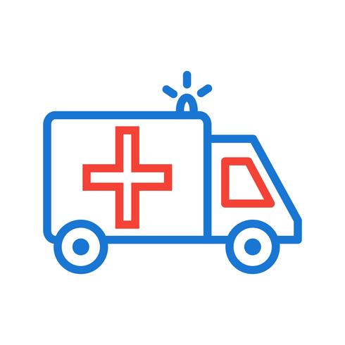 Ambulance pictogram ontwerp vector