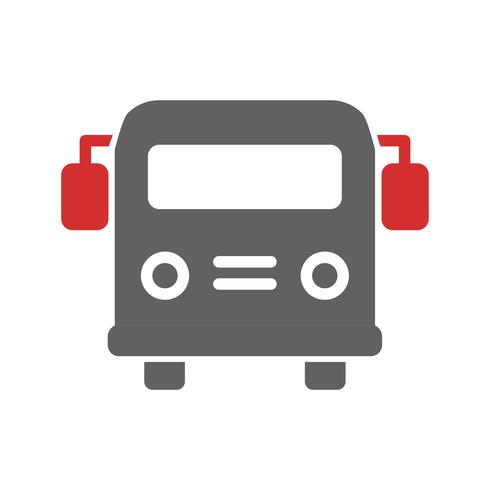 School bus pictogram ontwerp vector