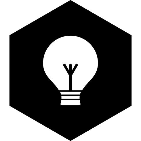 Bulb pictogram ontwerp vector