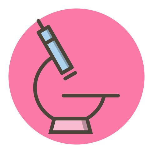 Microscoop Icon Design vector