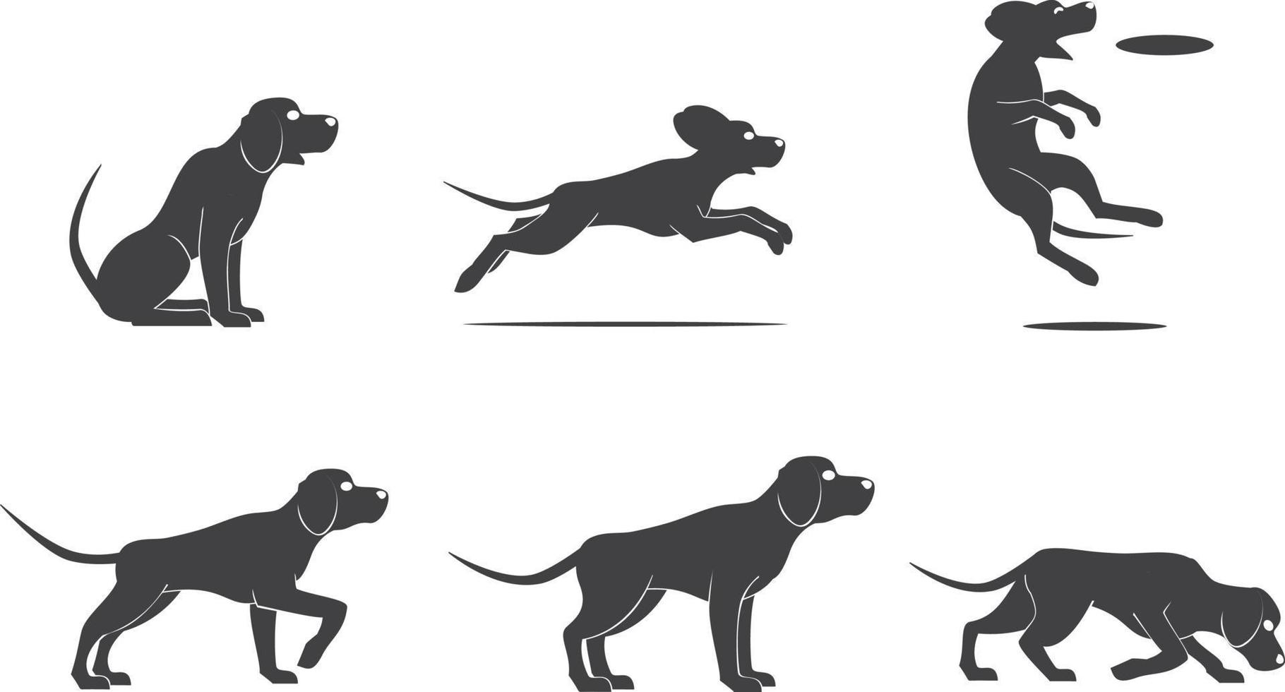 hond hond illustratie vector