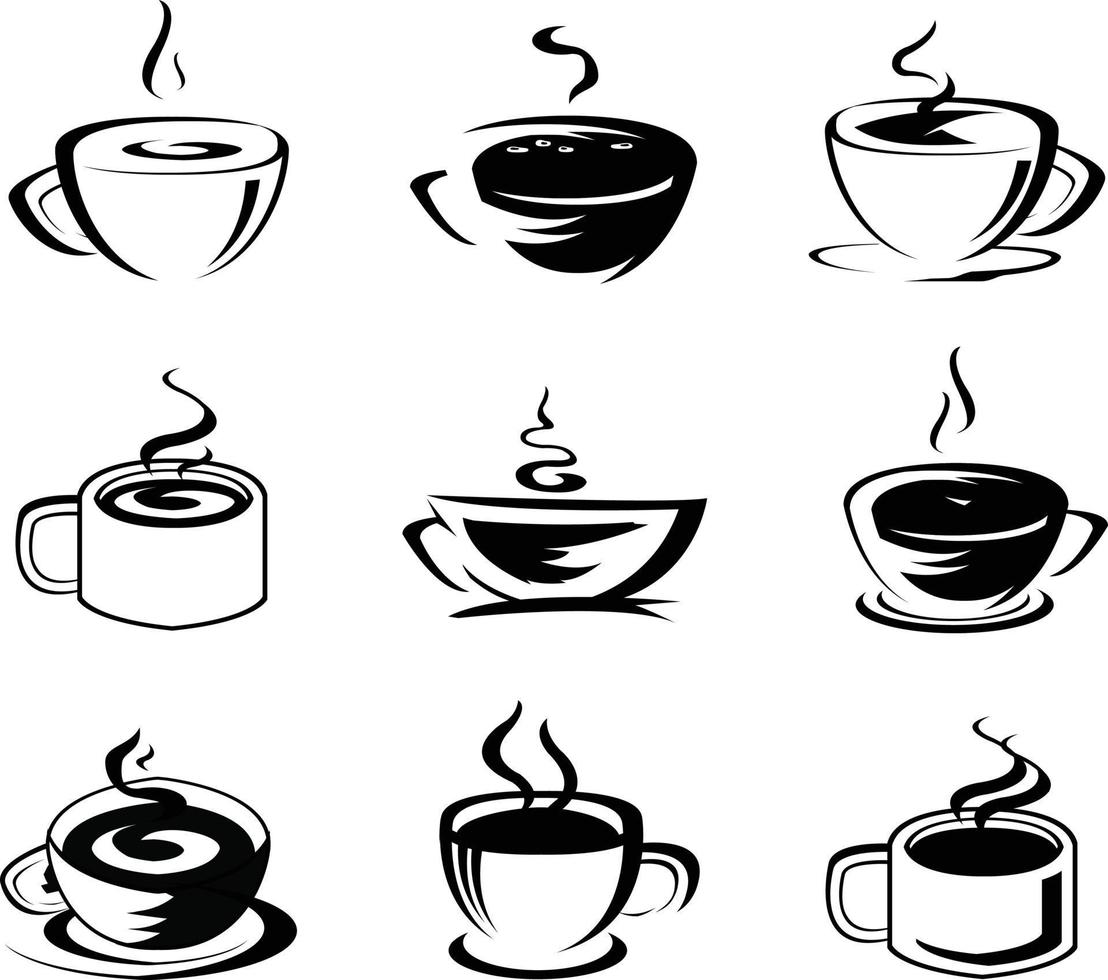 koffie illustratie ontwerp vector