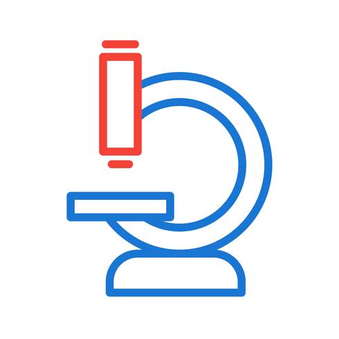 Microscoop Icon Design vector