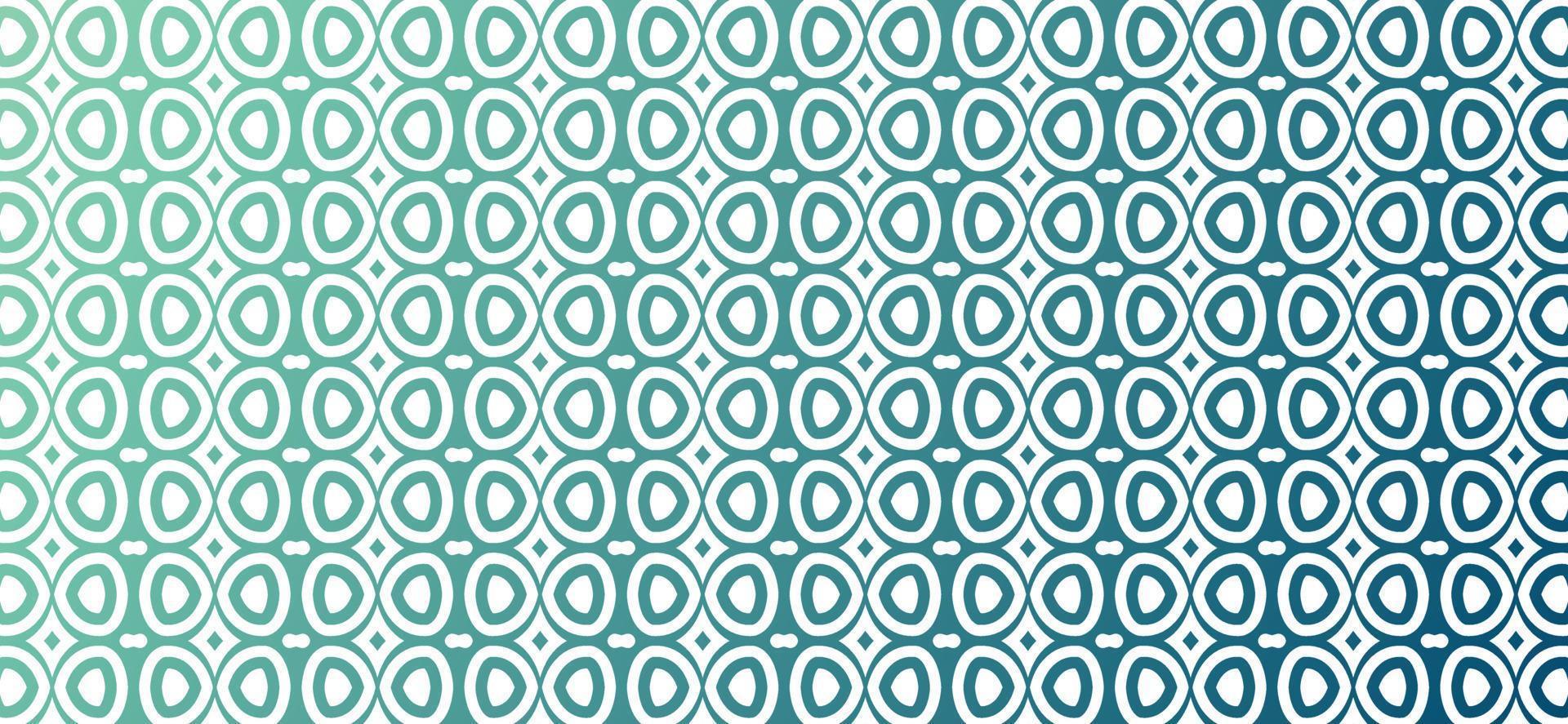 blauw verloop ornament patroon achtergrond vector