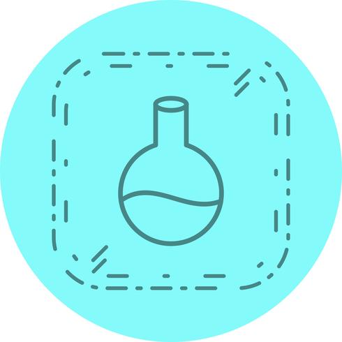 Flask pictogram ontwerp vector
