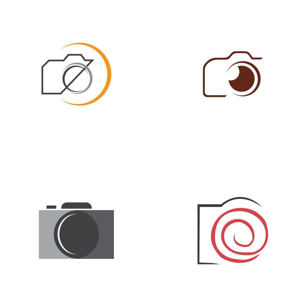 camera fotografie logo pictogram vector ontwerpsjabloon