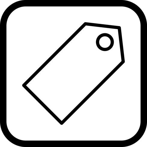 Tag Icon Design vector