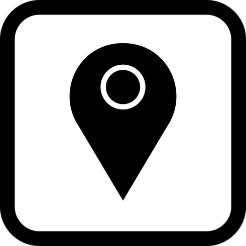 Locatie Icon Design vector