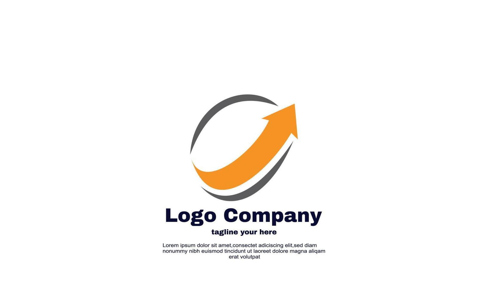 abstracte pijl creatief merk bedrijf bedrijf logo ontwerp illustratie vector