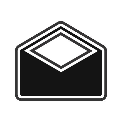 Envelop pictogram ontwerp vector