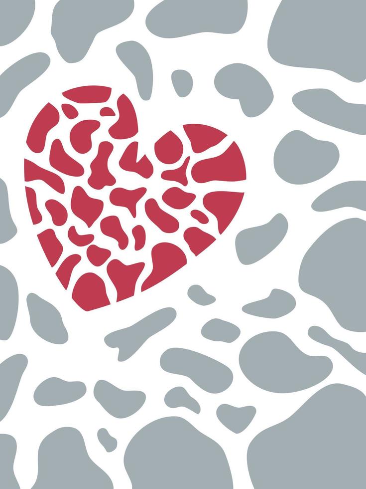 een verzameling hartvormige illustraties ontworpen in doodle-stijl voor Valentijnsdagthema's. vector