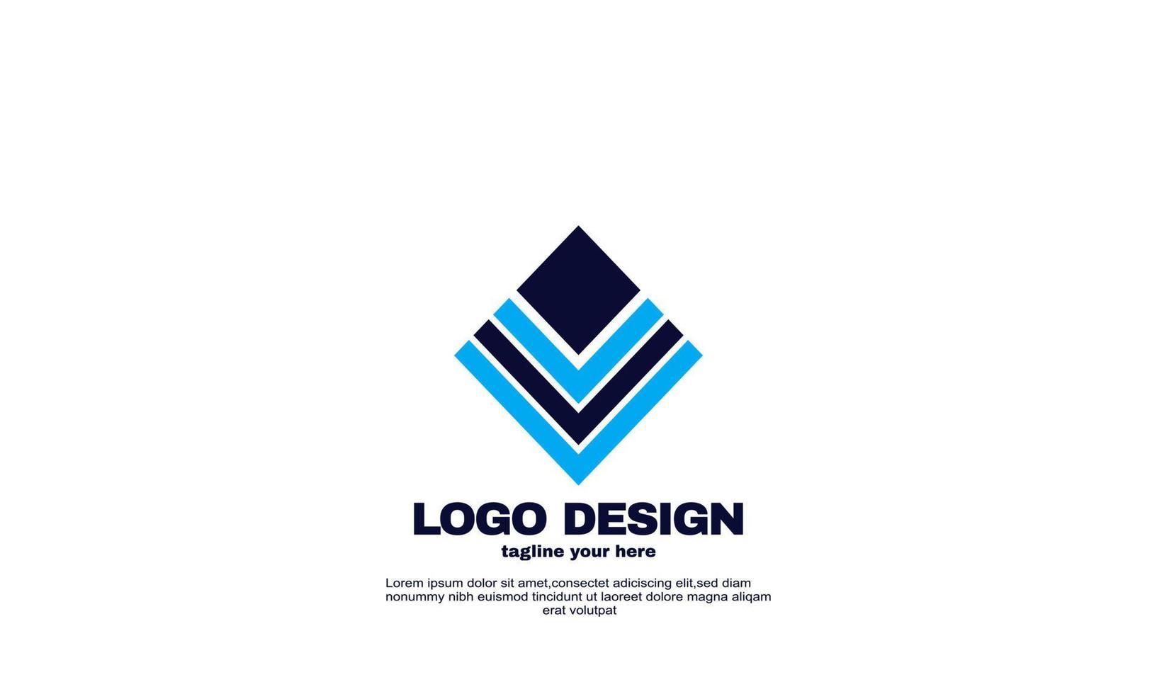 voorraad creatieve ontwerpelementen uw bedrijf bedrijf uniek logo ontwerp vector