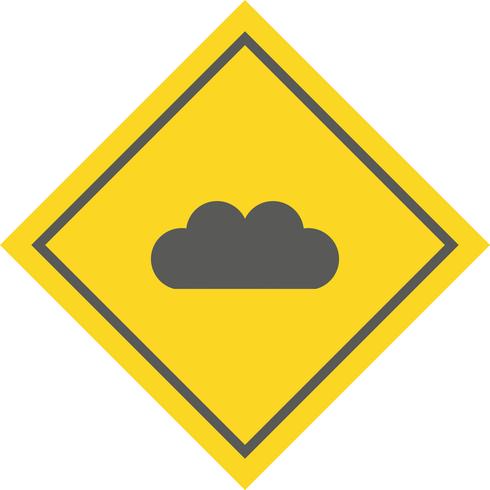 Cloud pictogram ontwerp vector