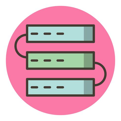 Servers pictogram ontwerp vector