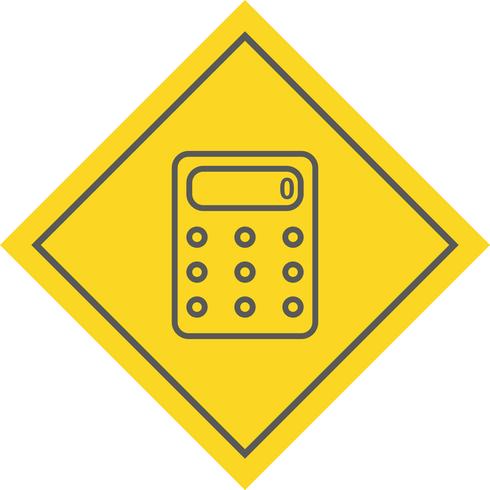 Calculator pictogram ontwerp vector