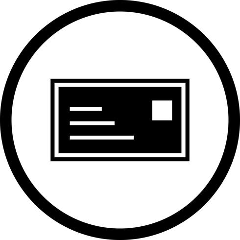 ID-kaart pictogram ontwerp vector