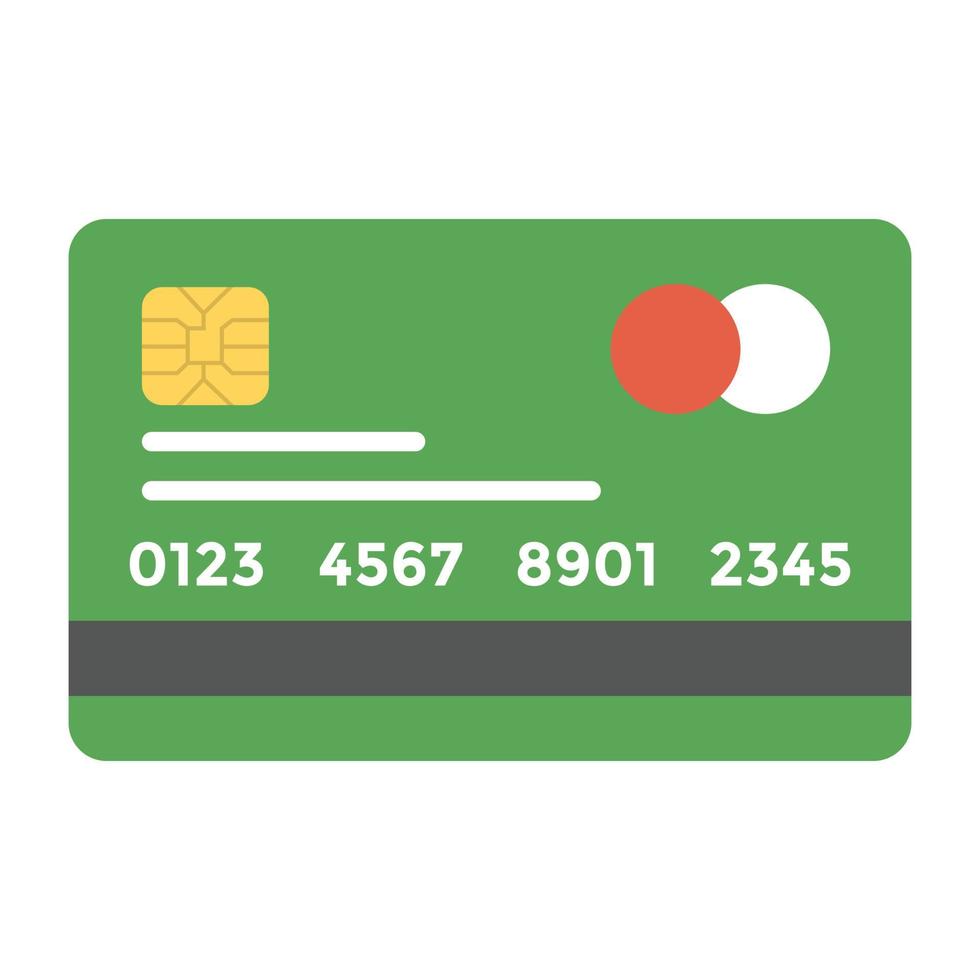 creditcard concepten vector