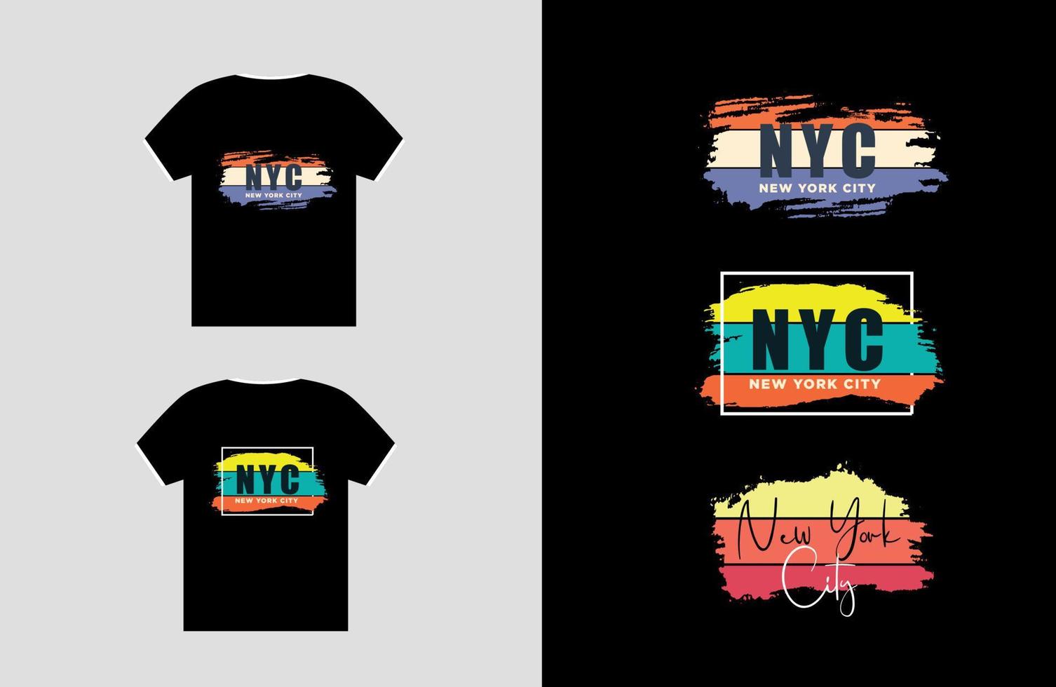 trendy typografie belettering verticale ontwerpsjabloon voor print t-shirt mode kleding poster vector
