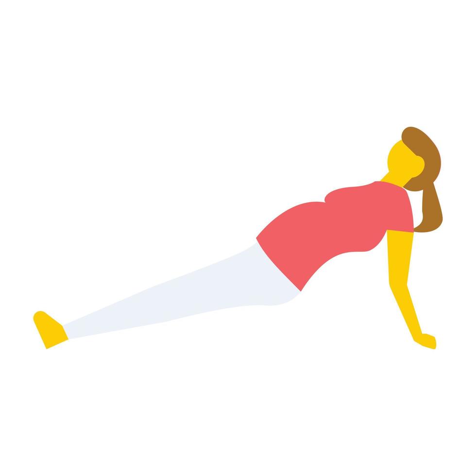 yoga fitness concepten vector