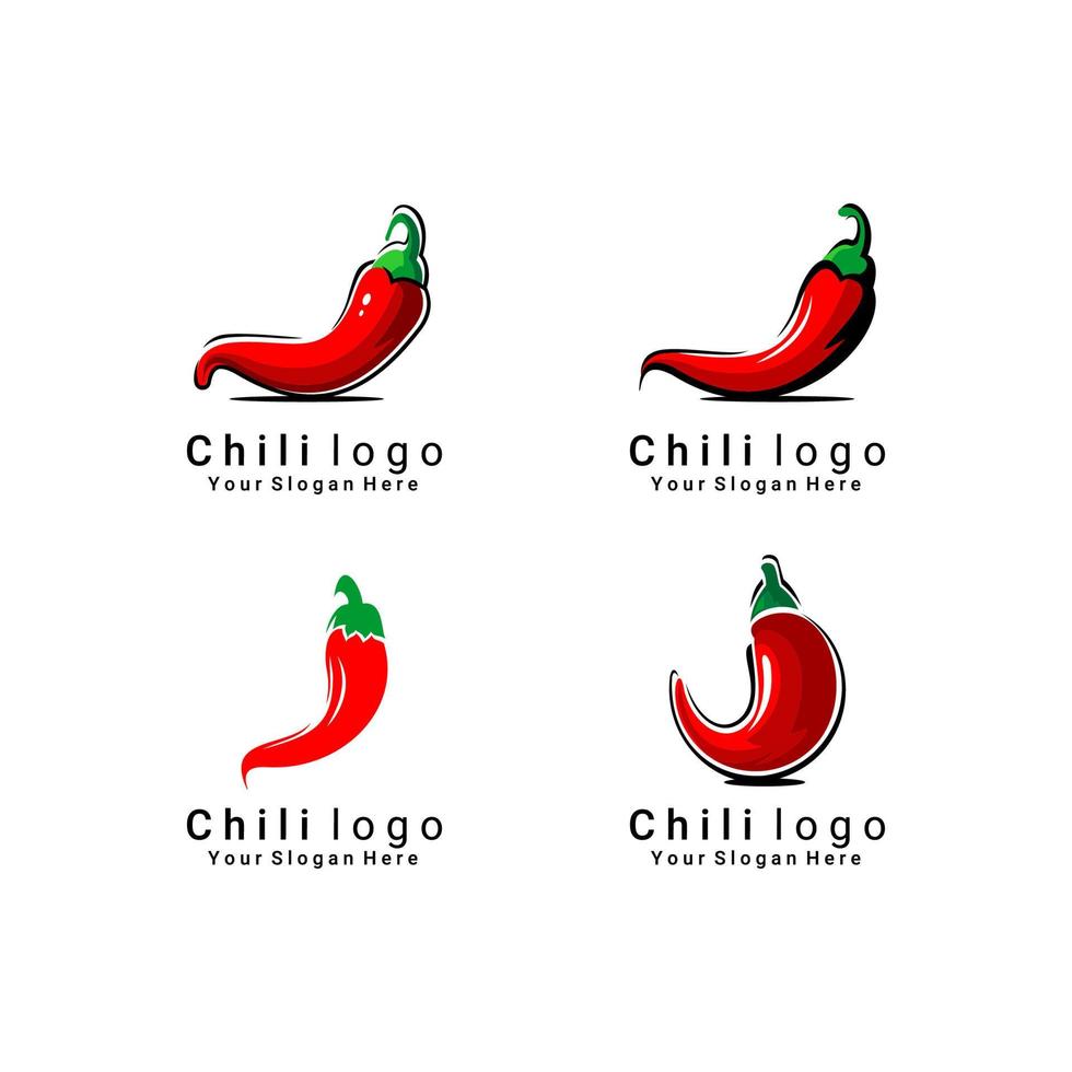 chili logo vector