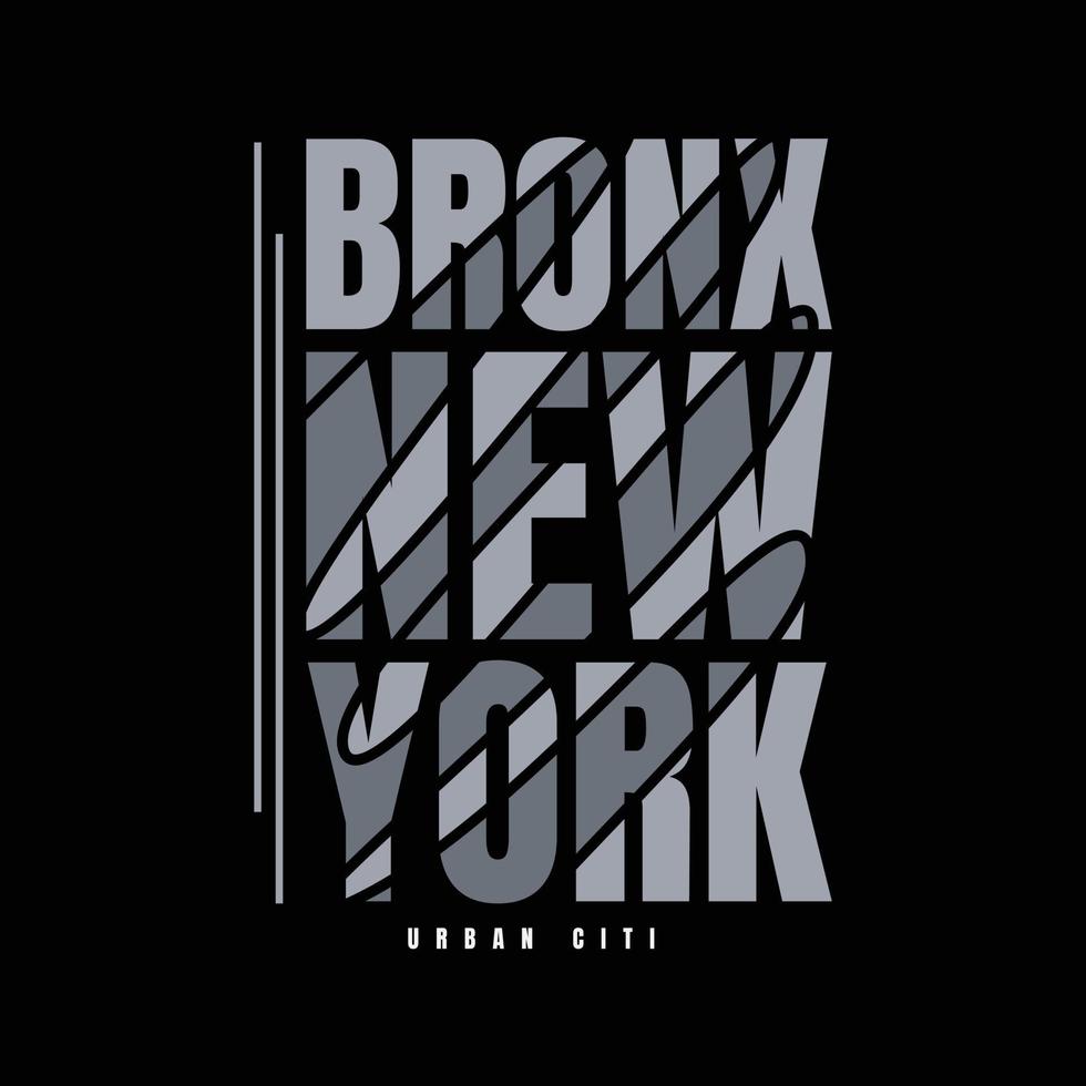 New York vectorillustratie en typografie, perfect voor t-shirts, hoodies, prints enz. vector