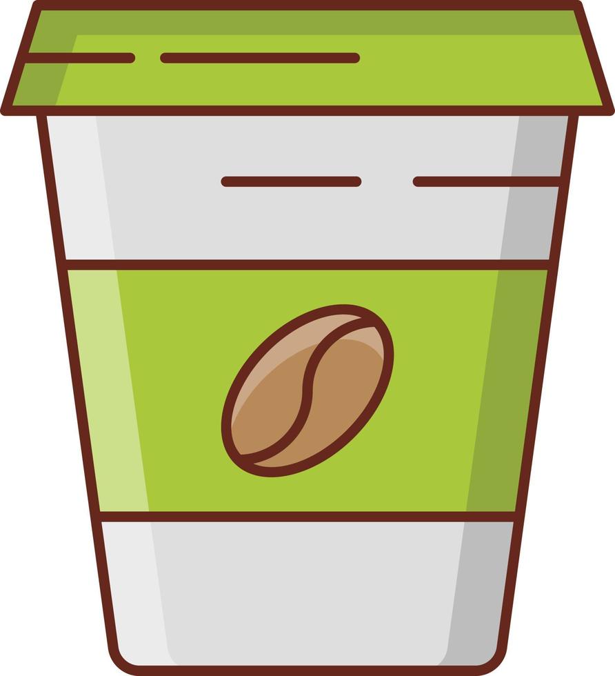koffie vectorillustratie op een transparante achtergrond. premium kwaliteit symbolen. vector lijn egale kleur pictogram voor concept en grafisch ontwerp.
