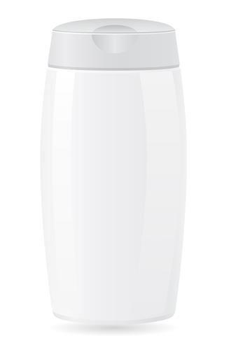 plastic fles vectorillustratie vector