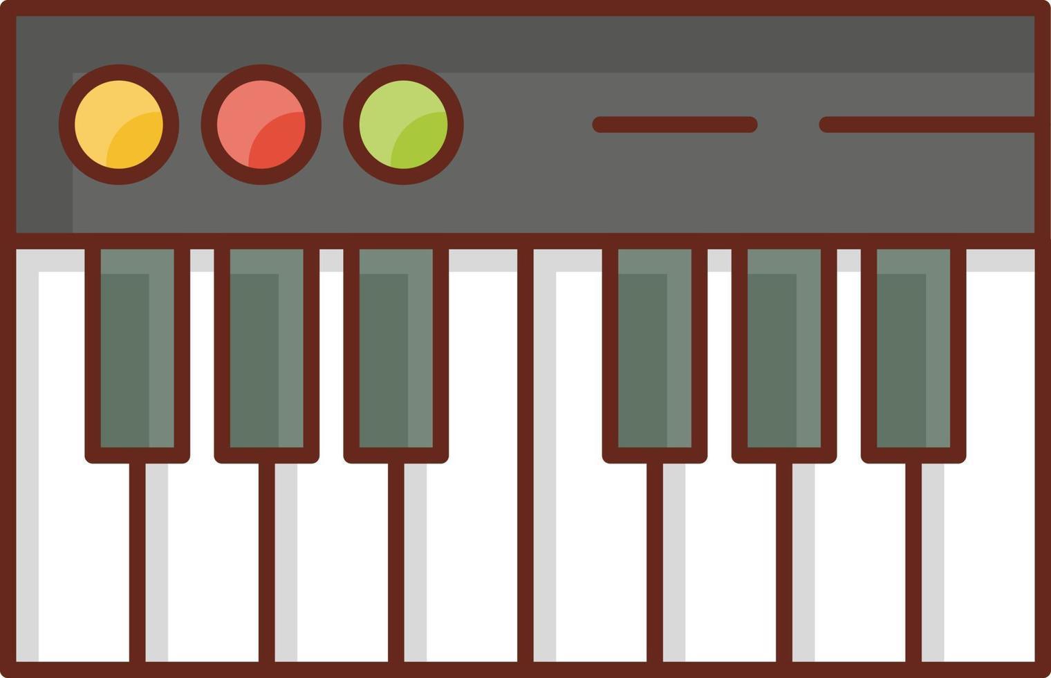 piano vectorillustratie op een transparante achtergrond. premium kwaliteit symbolen. vector lijn egale kleur pictogram voor concept en grafisch ontwerp.