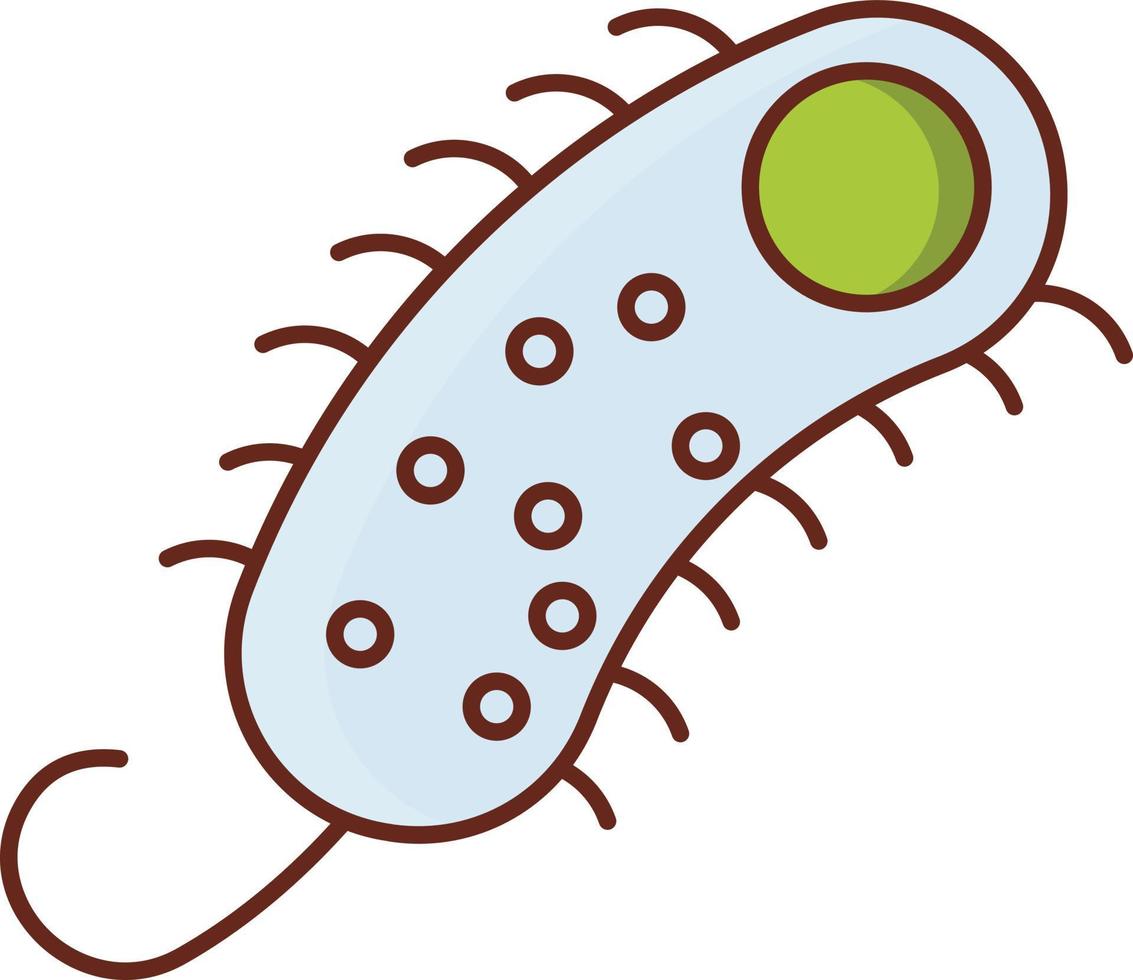 virus vectorillustratie op een transparante achtergrond. premium kwaliteit symbolen. vector lijn egale kleur pictogram voor concept en grafisch ontwerp.