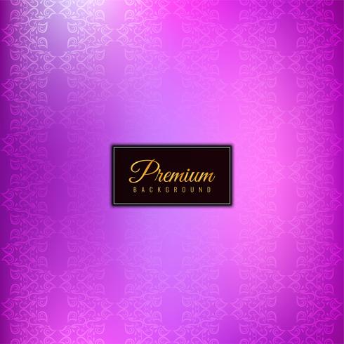 Decoratieve luxe premium achtergrond vector