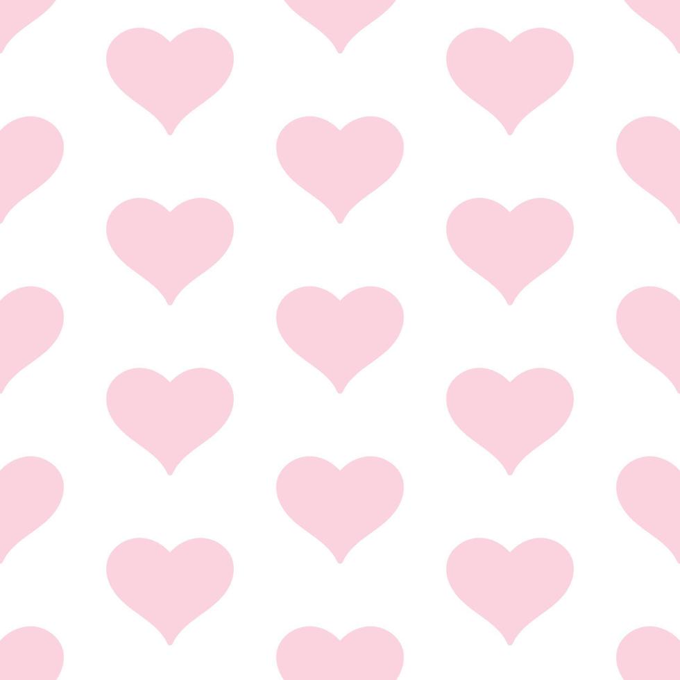 mooie roze hart naadloze patroon achtergrond vector