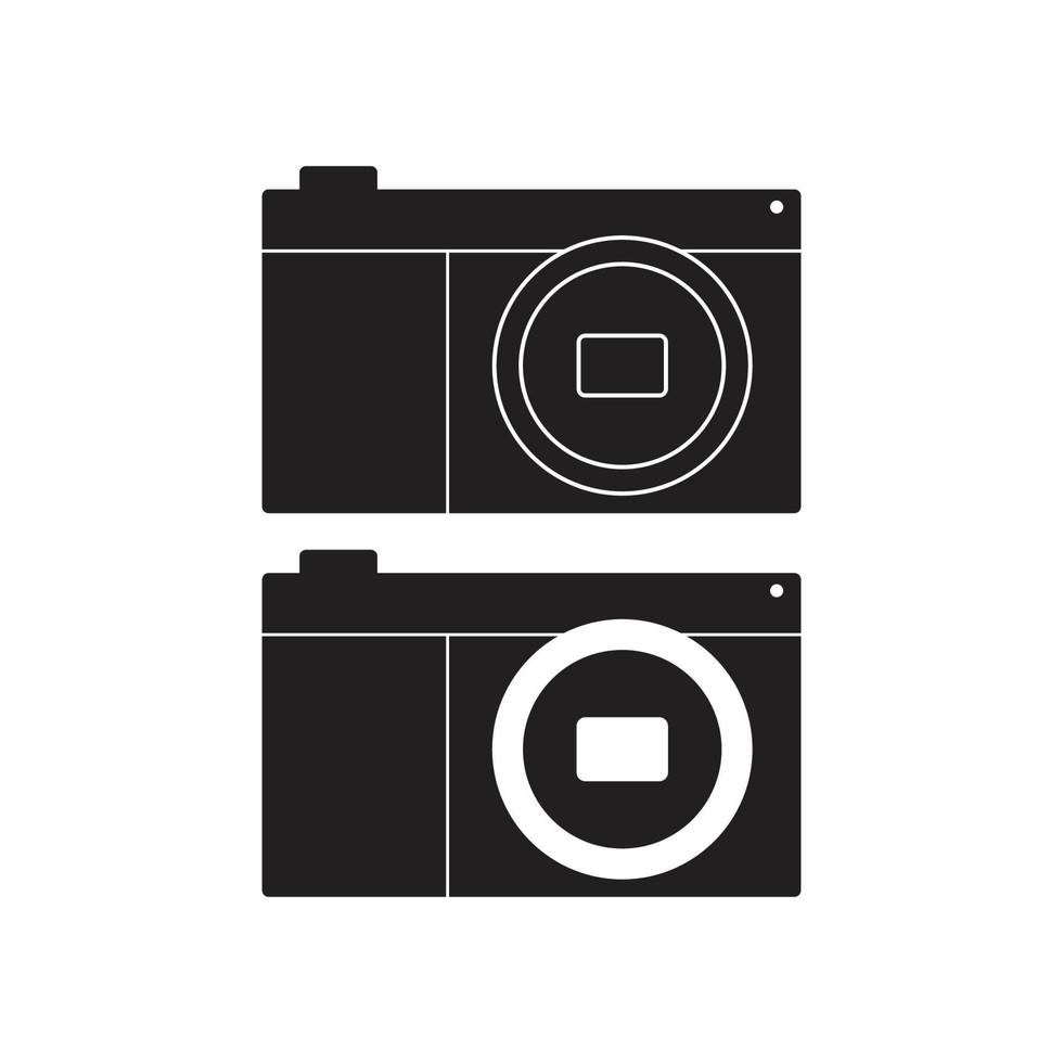 camera pictogram vectorillustratie. plat bord vector