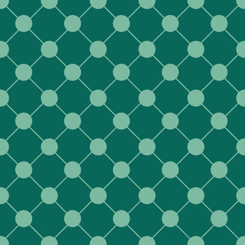 groene polka dot schaakbord raster indigo kerst achtergrond. vector