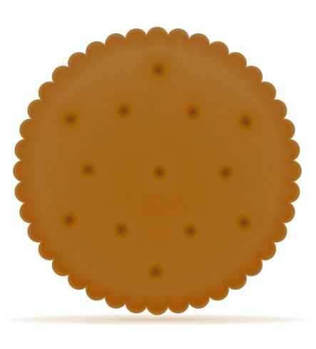 krokant koekje cookie vectorillustratie vector