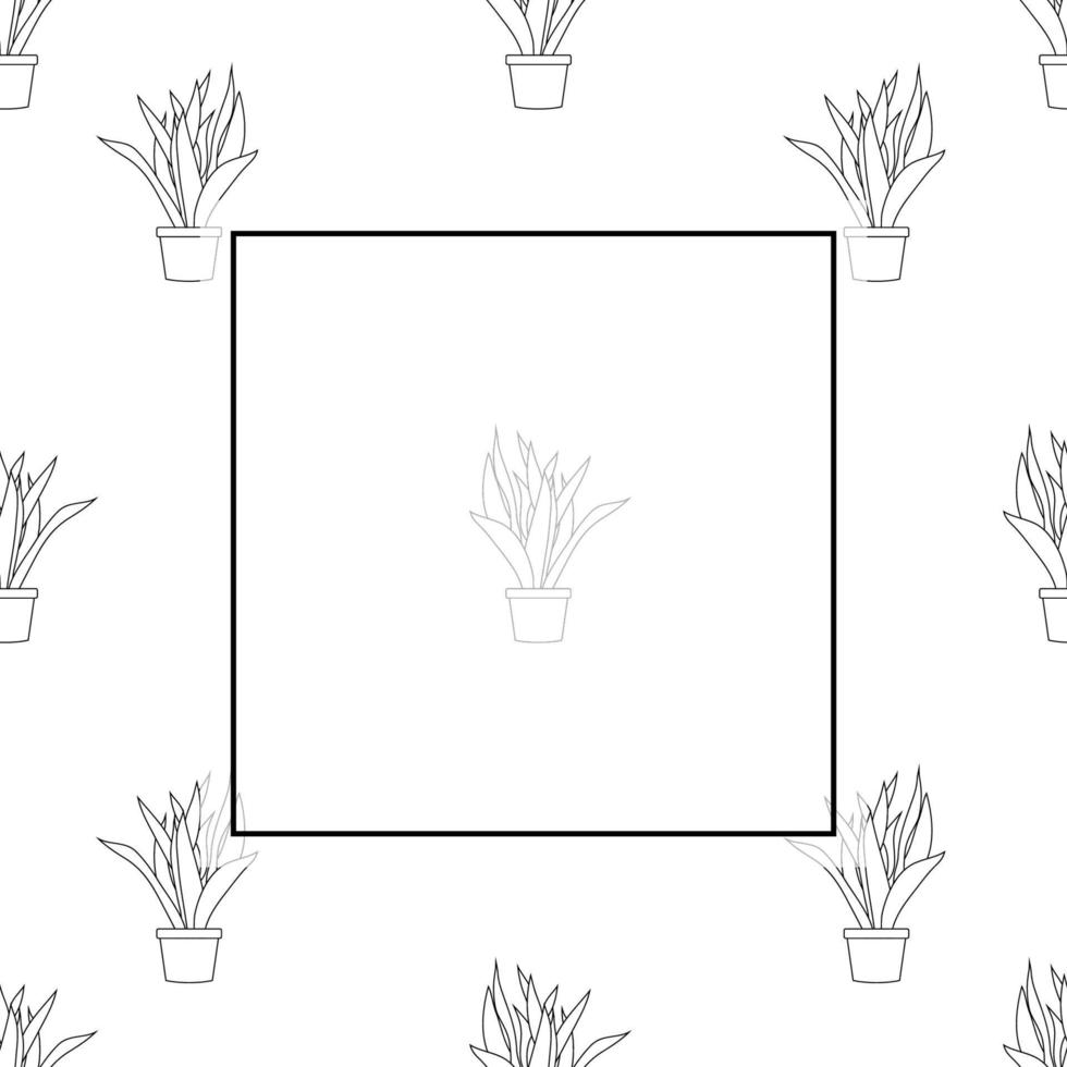 slang plant overzicht banner op witte achtergrond vector